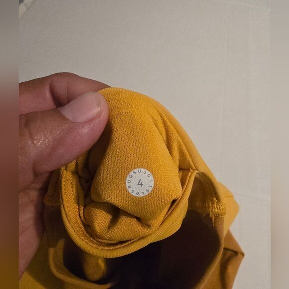 Lululemon Early Extension High-Rise Tight *28 Heathered Gold Size 4 - Picture 8 of 11